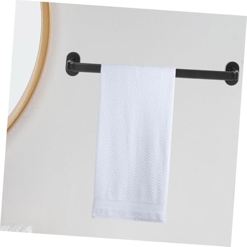 PRETYZOOM 1 Sets Heavy Duty No Drill Bath Towel Rack Adhesive Wall Mounted Grab Bar Storage for Bathroom and Kitchen Organization