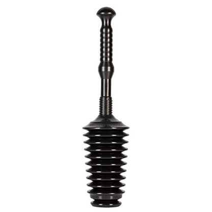 Master Plunger MP500-3TB Heavy Duty Bathroom Toilet Plunger Kit with Tall Bucket. Equipped with Air Release Valve, Black - color: Black - Tall Bucket