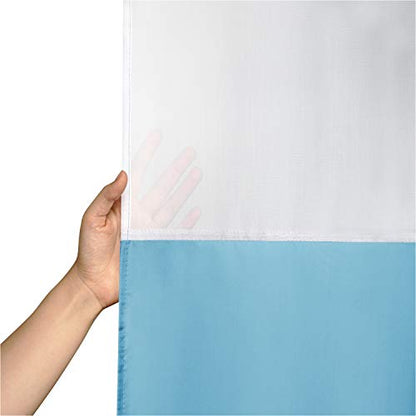 UFRIDAY Shower Curtain with Mesh Window, 72x72 inch Fabric Shower Curtain for Bathroom and Bathtubs,Machine Washable,Water Repellent,Hotel Quality,Light Blue - color: Light Blue, size: 72"W x 72"L (Pack of 1)