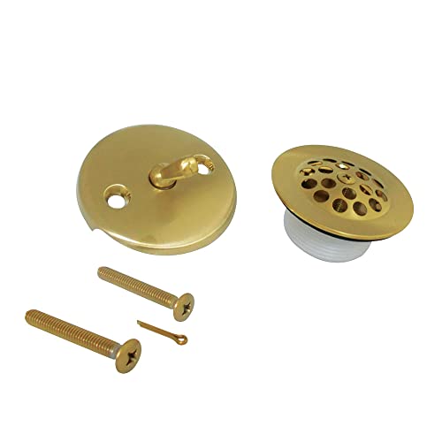 Kingston DTL5305A7 Trip Lever with Grid Conversion Kit, Brushed Brass - color: Brushed Brass