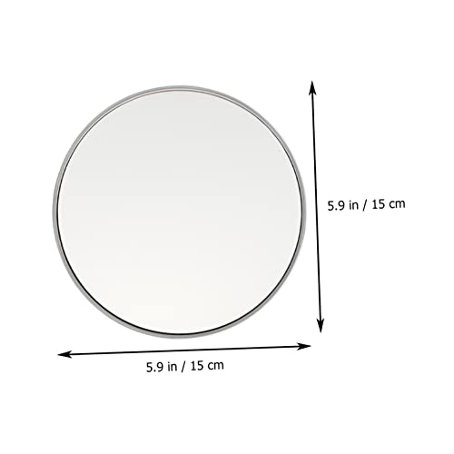 1pc Suction Cup Makeup Mirror Magnification Led Lighted Magnifying Mirror for Home Travel