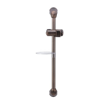 Dura Faucet DF-SA300CL-ORB RV Handheld Showerhead Slide (Oil Rubbed Bronze) | RV handheld showerhead slide bar with water-saving control. Fits standard RV shower hoses. Oil Rubbed Bronze finish. - color: Oil Rubbed Bronze