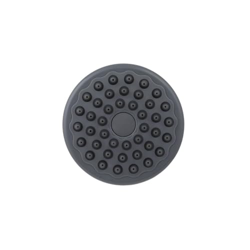 Aquabliss TurboSpa High-Pressure Shower Head - Chrome | 3-inch high-pressure shower head with 42-nozzle wide spray and flow restrictor. Twist-on install, no tools needed.