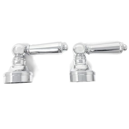 MI MADOL IMPORTS, LLC MADOL Lever Handle Adapter, Universal Cavity, Fits Most Bathroom Faucets, Chrome, Set of Two, ADA Compliant