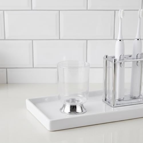 2pcs Stainless Steel Mouthwash Cups - Metal Water Cup Toothbrush Holder Reusable Drinkware Tumbler for Coffee Bathroom Office