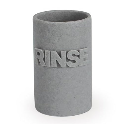 Rinse Embossed Resin Tumbler