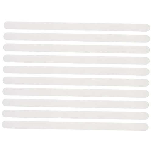 36pcs Slip Tape Boys and Girls Bathroom Safety Strips White Stickers for Shower Bath Safety Strips Non Slip Stickers for Bathtubs Stairs Floors - size: 38X2cm