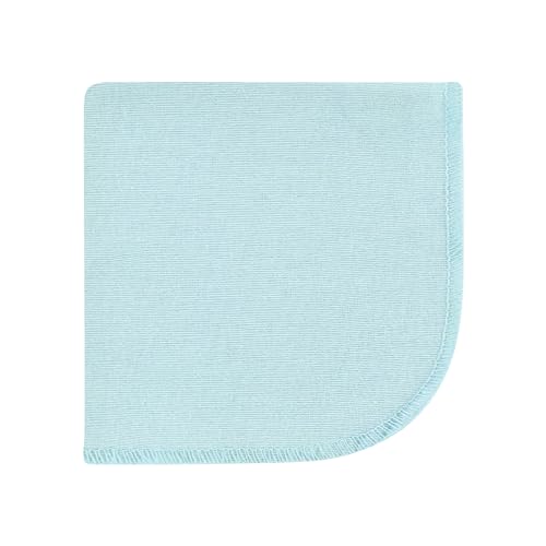 Hudson Baby Unisex Baby Flannel Cotton Poly Washcloths, Creative Rainbow 10Pk, One Size - color: Creative Rainbow 10pk