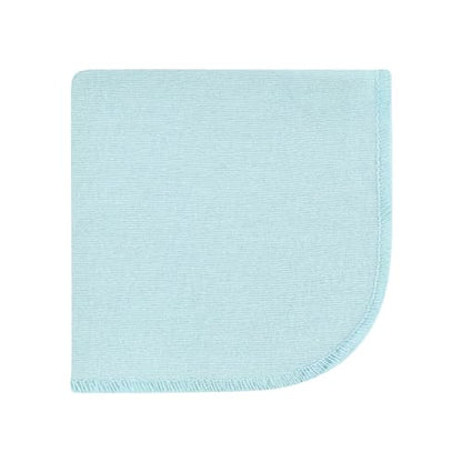 Hudson Baby Unisex Baby Flannel Cotton Poly Washcloths, Creative Rainbow 10Pk, One Size - color: Creative Rainbow 10pk