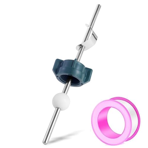 Lavatory Pop Up Center Piece Assembly,Pop Up Drain Repair Kit,Fits Most Popular Brands，Replacement for PS2673,PS469 and PSB327,Replacement Bathroom Sink Pivot Rod,18MM Ball, Chrome（1PC） - size: 18MM Ball Kit 1 Set