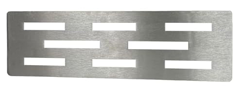 Shower Niche Shelf for 12 Inch Tile Prefab Niches, Fits 1/8 inch Grout Lines, Brushed 304 Stainless Steel