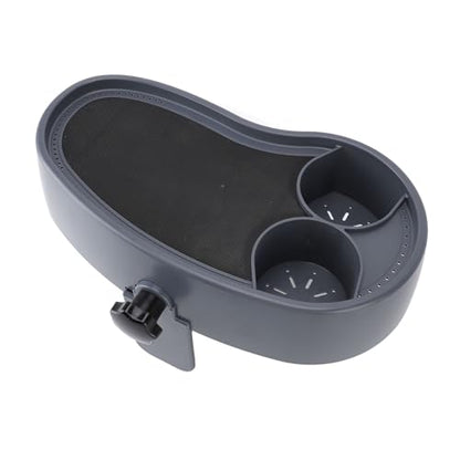 Adjustable Hot Tub Tray with 2 Cup Holders, Anti Slip Serving Tray Drink Holder for Aboveground Bathtub, Spa Accessories – Non Slip Bath Side Table for Drinks Books