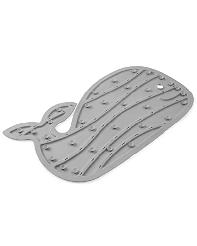 Skip Hop Non-Slip Baby Bath Mat, Moby, Grey - color: Moby Non-slip Bath Mat
