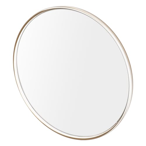 Magnifying Makeup Mirror with 20x Suction Cup, 150mm Round Convex Lens, Portable Bathroom Mirror for Travel and Daily Use