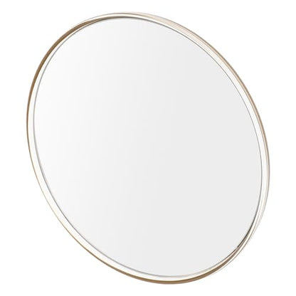 Magnifying Makeup Mirror with 20x Suction Cup, 150mm Round Convex Lens, Portable Bathroom Mirror for Travel and Daily Use