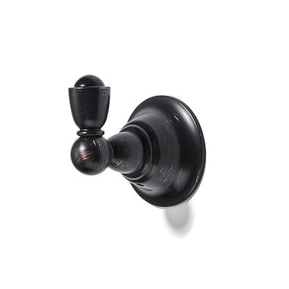 4 Pack 2-3/4inch Oil Rubbed Bronze Robe Hooks | Solid Zinc Alloy | Wall Mounted | Coat Hooks | Hooks Wall Mounted Robe Hooks | For organization in bathrooms entrances. - color: Oil Rubbed Bronze