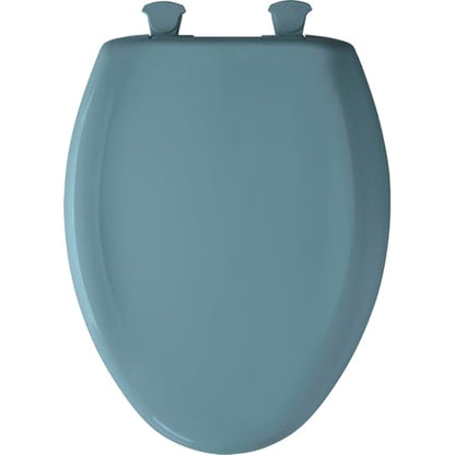 Church Seat 1200SLOWT 211 Slow Close STA-TITE Elongated Closed Front Toilet Seat in Yellow