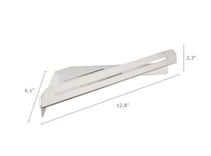Seachrome 14" x 8" Corner Shower Shelf in a Polished Finish - color: Polished