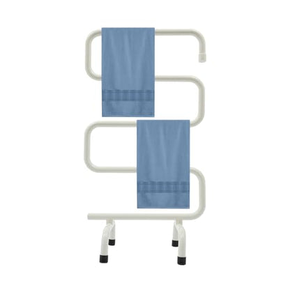 Electric Towel Warmer S-Shaped Drying Rack, Fast Heating Constant Temperature Freestanding Heated Towel Rack for Bathroom Kitchens Laundry Rooms Spas, 17.7" W x 28.4" H