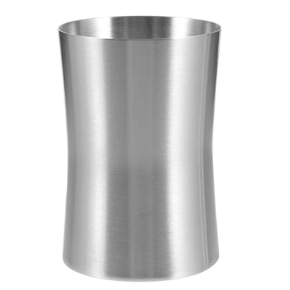 Hemobllo Travel Toothbrush Cup Modern Stainless Steel Bathroom Mug Multi Functional Design for Rinsing Compact and Lightweight for Home Travel Use