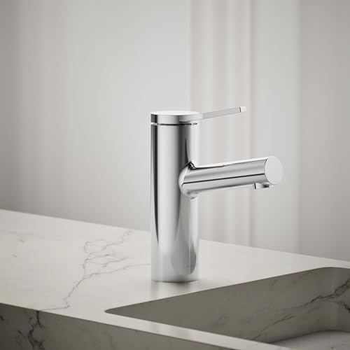 Kohler K-35048-4-CP Elate® Single-Handle Bathroom Sink Faucet, Bathroom Faucets, 1.2 GPM, Polished Chrome - color: Polished Chrome, size: 1.2 GPM