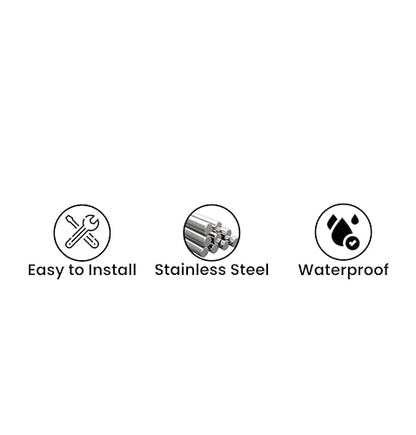 Foldable Towel Rack with Hooks – Wall Mounted Stainless Steel Bathroom Shelf for Towels, Bathrobes & Accessories | Double dacker, Rust-Resistant, Space-Saving Design for Modern Bathrooms (Matte Black) - color: Matte Black