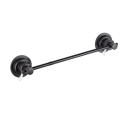 JiePai 16 Inch Suction Cup Towel Bar,Towel Racks for Bathroom,Bronze | Vacuum Suction,No Drill,Removable,Heavy Duty Wall Mount ,For Smooth Surfaces,for Bathroom & Kitchen - color: Suction Towel Bar-16 Inch Rubbed Bronze