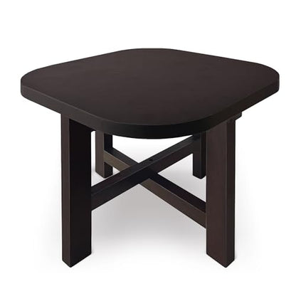 9.8 in Wooden Stool for Shower, Folding Square Footstools, Leg Shaving and Foot Rest, Folding Bamboo Shower Seat, Fully Assembled (S) - style: D