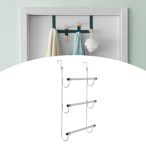 Over The Door Towel Rack Versatile Space Saving Door Towel Storage Holder