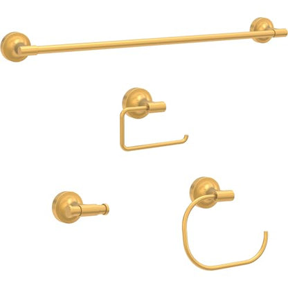 Franklin Brass Voisin (1-Pack) Hand Towel Ring Satin Gold Holder for Wall Mount Round Hanger for Kitchen, Bathroom Accessories VOI46-BB - color: Satin Gold