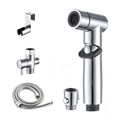 Handheld Bidet Sprayer for Toilet Kit Cleaning Assistant Jet Spray Bidet Attachment with Adjustable Water Pressure Easy Control One Button Shut-Off Water