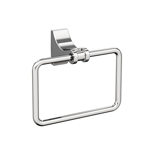Amerock BH3605226 | Chrome Towel Ring | 5-1/4 inch (133 mm) Width Towel Holder | Davenport | Hand Towel Holder for Bathroom Wall | Small Kitchen | Bath Accessories - color: Chrome, size: 5-1/4 Inch (133 mm) Width