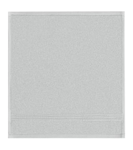 Ozdilek 6-Piece Washcloth Set 13x13 Towels 100% Turkish Cotton, Soft, Absorbent, Gentle on Sensitive Skin, Multi-Purpose Use, Washable, Reusable, Ideal for Baby Care & Spa 6 Towels (Grey) - color: Grey