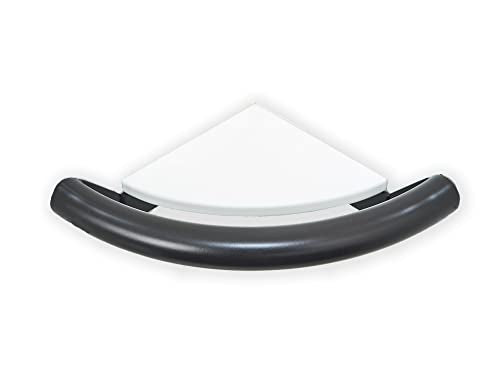 Corner Shower Shelf with Built-in Grab Bar – 2 in 1 Design | ADA Compliant Shower Shelf Corner Supports Up to 400 lb | Made of 304 Stainless Steel, Built for Heavy Duty Usage - color: Oil Rubbed Bronze