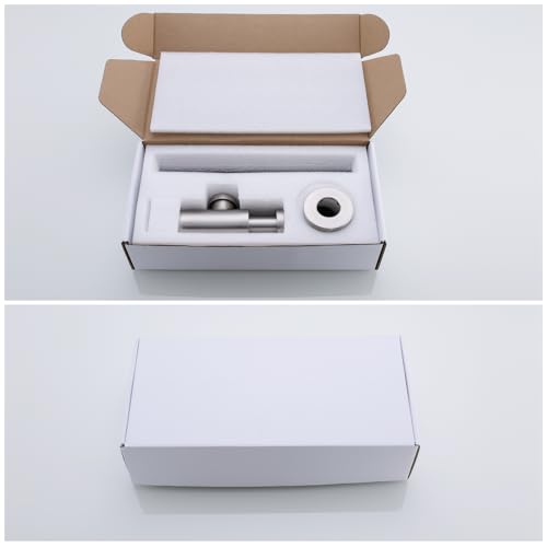 Bathroom Brass Contemporary Round Bottle P Trap 1-1/4, Lavatory Adjustable Basin Sink Waste Drain P-Trap Kit, General US Standard, Brushed Nickel SW-83888BN. - color: T02-brushed Nickel