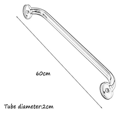 Grab Rails Bathroom Anti-Slip Grip, Safety Support Rail Disabled Handrails, Wall Mounting Straight Grab Bar, Sturdy Shower Grab Handle, Towel Rack Toilet Auxiliary Han/40