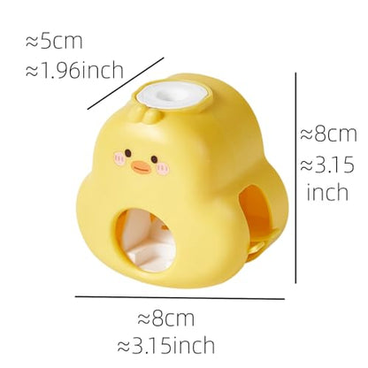 Auto Squeeze Toothpaste Funny Duck Toothbrush Holder, 1Pcs | Daily Home Use