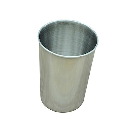 2-pack Stainless Steel Water Cup Multi-use for Bathroom Kitchen Travel 180ml Brush Beverage Cup