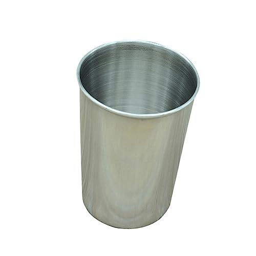 2-pack Stainless Steel Water Cup Multi-use for Bathroom Kitchen Travel 180ml Brush Beverage Cup