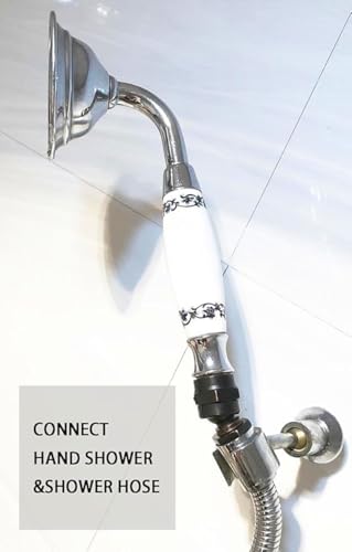 shower head swivel adapter ball joint,showerhead adjustable connector,brushed nickel