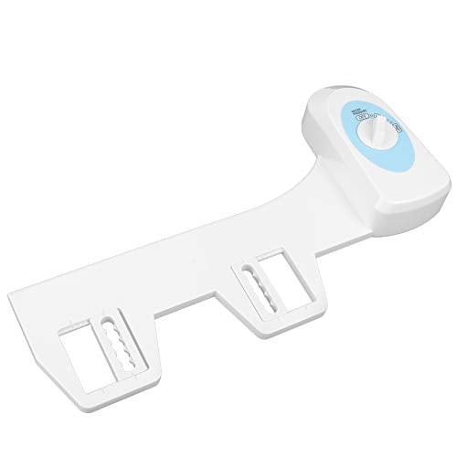 Non Electric Bidet | Manual Toilet Bidet with Auto - Rinsing Nozzle | Adjustable Water Pressure for Women/Youth/Adults | Easy DIY Installation, ABS Material, 3 Thread Options