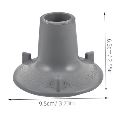 Didiseaon Large Suction Cup Foot Pads for Toilet Rail Accessories Sturdy Rubber Cushion for Enhanced Stability Comfort Versatile Fit for Shower Chairs and Bathroom Safety