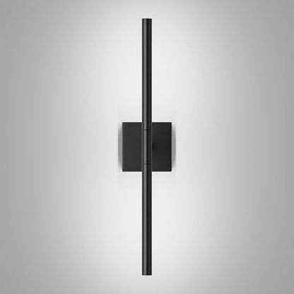 Tipace Hard-Wired LED Bathroom Light Fixtures Over Mirror,24W 360°Rotatable 5500K Black Vanity Light Bar,Modern Wall Sconce for Living Room,Bedroom,Hallway,23.6 Inch - size: 23.6 IN