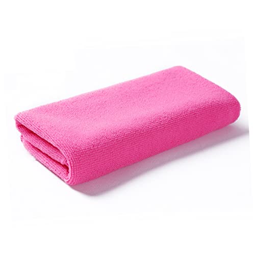 Healifty 10pcs Microfiber Hand Towels Fast Dry Absorbent Washcloths for Face and Bathroom Soft Fade Resistant Cleaning Cloths