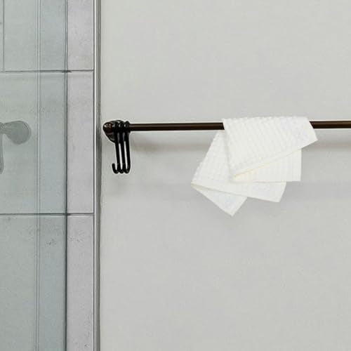 Toddmomy 4 Pcs Cotton Waffle Bath Towels White Lightweight and Suitable for Sensitive Skin Quick-Drying Facecloths for Bathroom, Spa, and Travel Use
