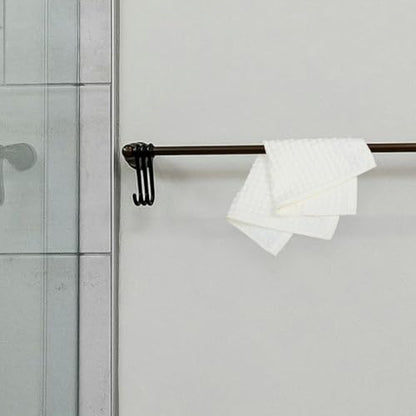 Toddmomy 4 Pcs Cotton Waffle Bath Towels White Lightweight and Suitable for Sensitive Skin Quick-Drying Facecloths for Bathroom, Spa, and Travel Use