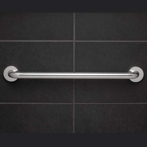 Speakman SA-1009-48-BN 48 in. ADA Grab Bar, Brushed Nickel - color: Brushed Nickel, size: 48 Inch
