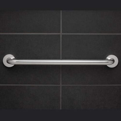 Speakman SA-1009-48-BN 48 in. ADA Grab Bar, Brushed Nickel - color: Brushed Nickel, size: 48 Inch