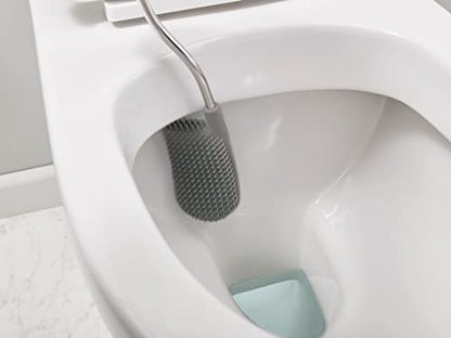 Joseph Joseph Flex Lite Stainless Steel Toilet Brush, Pack of 2, White - size: 2 pack
