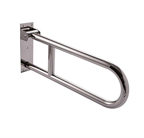 Grab Bars Handle Safety Support Hand Rails U-Type Toilet Stainless Steel Grab Bar-Bathroom Handrail Bathtub Handrail -Anti-Skid Handle for Elderly Disabled